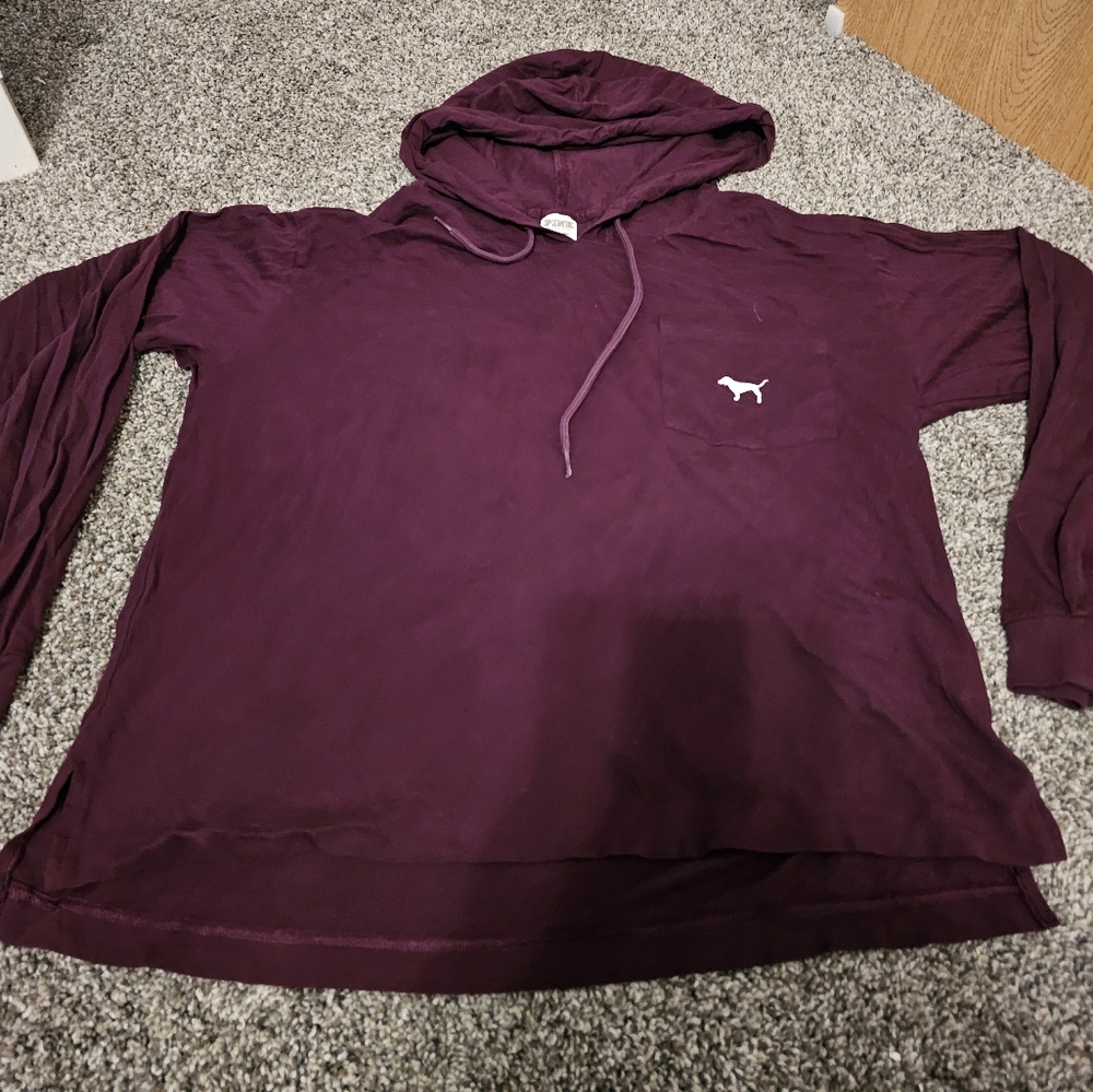 VS PINK Hoodie Long Sleeve Shirt
